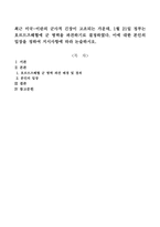최근 미국-이란의 군사적 긴장이 고조되는 가운데, 1월 21일 정부는 호르므즈해협에 군 병력을 파견하기로 결정하였다 이에 대한 본인의 입장을 정하여 지시사항에 따라 논술하시오-1