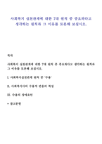 사회복지 실천관계에 대한 7대 원칙 중 중요하다고 생각하는 원칙과 그 이유를 토론해 보십시오-1