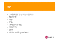 [인적자원관리] LG화학 인사체계분석-2