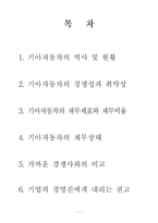 [재무관리] 기아자동차 재무분석-2