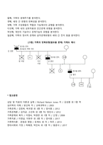 가계도의 개념과 가계도를 통해 알 수 있는것을 설명하시오-3