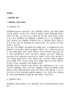 경영계획의 개념, 종류, 절차, 기법-3