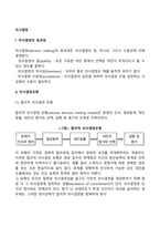 [의사결정] 의사결정모형, 집단의사결정-3