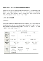아동복지 서비스를 장소와 기능, 방어선의 위치에 따라 분류하시오-2