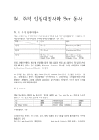 기초 스페인어 문법-5