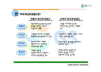 [인사관리] gs유통의 선택적 복리후생제도-4