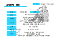 [광고기획서] LG패션 TNGT 광고기획안-6