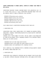 사회복지 정책형성과정을 각 단계별로 설명하고, 사회복지사가 단계별로 가능한 역할에 대하여 논하시오-2