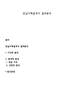 단일사례설계의 결과분석-1