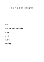 영국, 미국, 한국의 의료보장제도-1