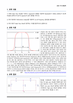 4 Band pass filter의 출력 파형과 회로 설명-2