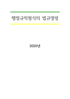 행정규칙형식의 법규명령-1