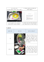 우유의 종류에 따른 표면장력 관찰실험-2