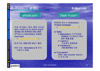 [경영정보] POSCO 포스코 e-sc 사례-19