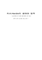 [교회사] 하디 R.A.Hardie의 생애와 업적-1