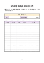 코로나19 유행대비 대응 관리서류-2