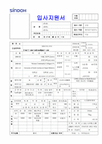 외국계 회사_신도리코 해외영업 입사지원서_합격 이력서 _ 자소서-2