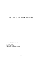 서브프라임 모기지 사태에 관한 레포트-1