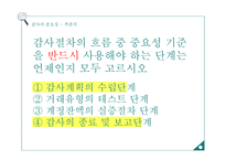 회계감사 감사의 중요성 양적측면 감사위험 베타위험 통제위험 고유위험 적발위험 계정잔액접근법-13