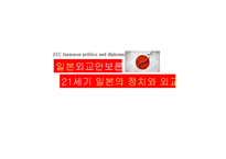 일본 정치 흐름 일본의 21세기 국가전략 일본의 국내정치 일본의 방위체제 변화 안보협력과 일본 일본의 대외안보정책-4