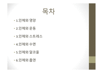 인체와 건강 인체와 영양 인체와 운동 인체와 스트레스 인체와 수면 인체와 알코올 인체와 흡연-2
