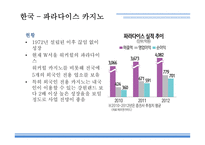 카지노의개념 카지노 카지노의역사 카지노업관련법규 카지노상품의특성 강원랜드 마카오 카지노의관광파급효과 카지노의부정적영향-17