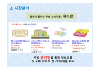 유한킴벌리 사례 유한킴벌리마케팅 유한킴벌리 경영전략 물티슈 시장 몽드드 마케팅 시장 점유율 시장분석 제품분석-13