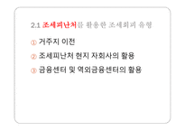 국제조세회피 절세 탈세 조세회피 국제조세회피의 유형 조세피난처 조세조약남용 국제조세회피 방지책-7