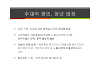 청년실업 문제 청년실업률 현황 청년실업의 원인 국제사회의 청년 실업 청년 실업률전망 청년 실업악순환 한국 청년실업률-15