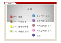 경제동반자 협정(TPP) TPP 개념 TPP 추진과정 TPP 참여국현황 TPP 장단점 중국시장 분석 일본시장 분석 멕시코시장 분석-2
