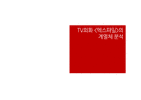 과학성 비과학성 엑스파일 드라마의 서사구조 스토리 플롯 드라마 이데올로기 성 역할 이데올로기 과학주의 이데올로기-14