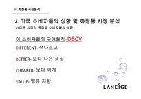 라네즈 화장품시장 라네즈 미국시장진출 아모레퍼시픽 라네즈분석 브랜드마케팅 서비스마케팅 글로벌경영 사례분석 swot stp 4p-15
