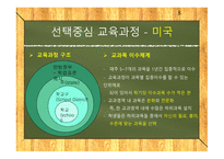 선택중심교육과정 선택중심교육과정사례 교육과정구조 교과목이수체제.사례로부터의시사점-8