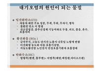 환경과 건강 환경보건 환경오염 환경보건의 영역 기후 종합지수 (온열지수) 불쾌지수 지적온도 대기와 건강-20