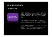 미국교육의 개혁 미국의 교육제도 미국 공교육의 역할 오바마의 교육개혁 미국 공교육의 역할 교육의 역사적 배경 공교육의 체제 공립학교의 교육 부시의 교육개혁-6