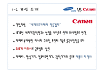 카메라산업에서의삼성과캐논 삼성 캐논 제품군별비교 글로벌시장진입전략 전략적제휴 마케팅전략-6