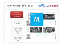 카메라산업에서의삼성과캐논 삼성 캐논 제품군별비교 글로벌시장진입전략 전략적제휴 마케팅전략-16
