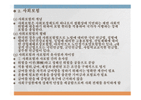 사회보장기본법 법의 목적 및 기본이념 공공부조 사회보험 사회서비스 사회보험과 사보험의 차이점 사회보험법의 구성체계 사회서비스-6