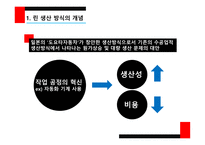 린 생산 방식의 개념 린 생산 방식의 특성 6시그마의 개념 6시그마의 특성 6시그마의 적용-4