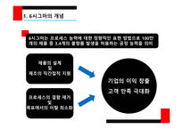린 생산 방식의 개념 린 생산 방식의 특성 6시그마의 개념 6시그마의 특성 6시그마의 적용-13