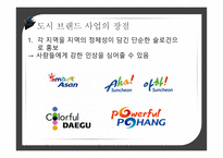 도시브랜드사업 도시브랜드란 도시브랜드현황 도시브랜드사업의장점 도시브랜드사업의단점 해외및국내성공사례-10