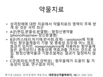 치료 약물치료 대상관계이론 인지행동주의 Linhan의 변증법적 행동치료 음악치료 미술치료 독서치료-3