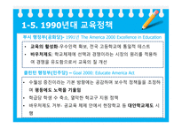 미국의교육개혁 정권별미국의교육개혁 부시대통령의교육정책 오바마대통령교육정책 미국과한국의교육정책비교-10