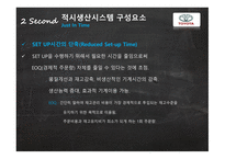 재고 관리 성공사례 적시생산시스템(JIT) 전통적 시스템(JIC) TOYOYA 자동차 사례 초점화 공장-7