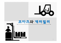 코마츠와캐터필러 코마츠 캐터필러 유사기업의사례 Komatsu 역사와 발전과정 Caterpillar역사와발전과정 대응전략 공통된전략-1