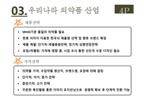 의약품 산업 국제마케팅 전략 국내 의약품 시장 세계 의약품 시장 녹십자그룹 사례 동아제약 사례-16