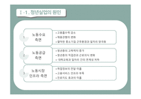 청년실업의 현황 청년실업의 원인 청년실업대책 노동시장 인프라 인턴 추진사업 청년 맞춤형 일자리-4