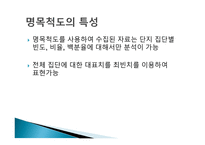 척도 (SCALE) 척도의 정의 척도의 필요성 척도의 종류 척도의 선정 측정의 평가-8