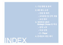 대한항공 HR제도 교육훈련및인력개발 보상관리 대한항공HR의Strategic Choice 및 특성-2