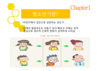 청소년기 청소년기의 정의 청소년기 특징 건강문제 생물학적 특징 질풍 노도의 시기 섭식장애 월경곤란증 척추 측만증-2